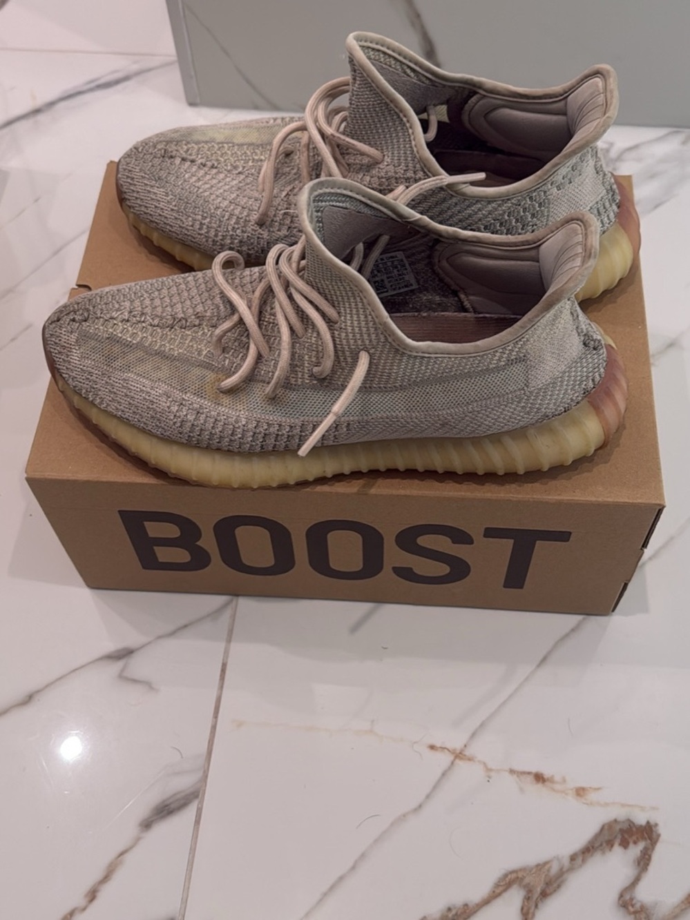 Yeezy Boost 350 V2 Light Taupe and Cream